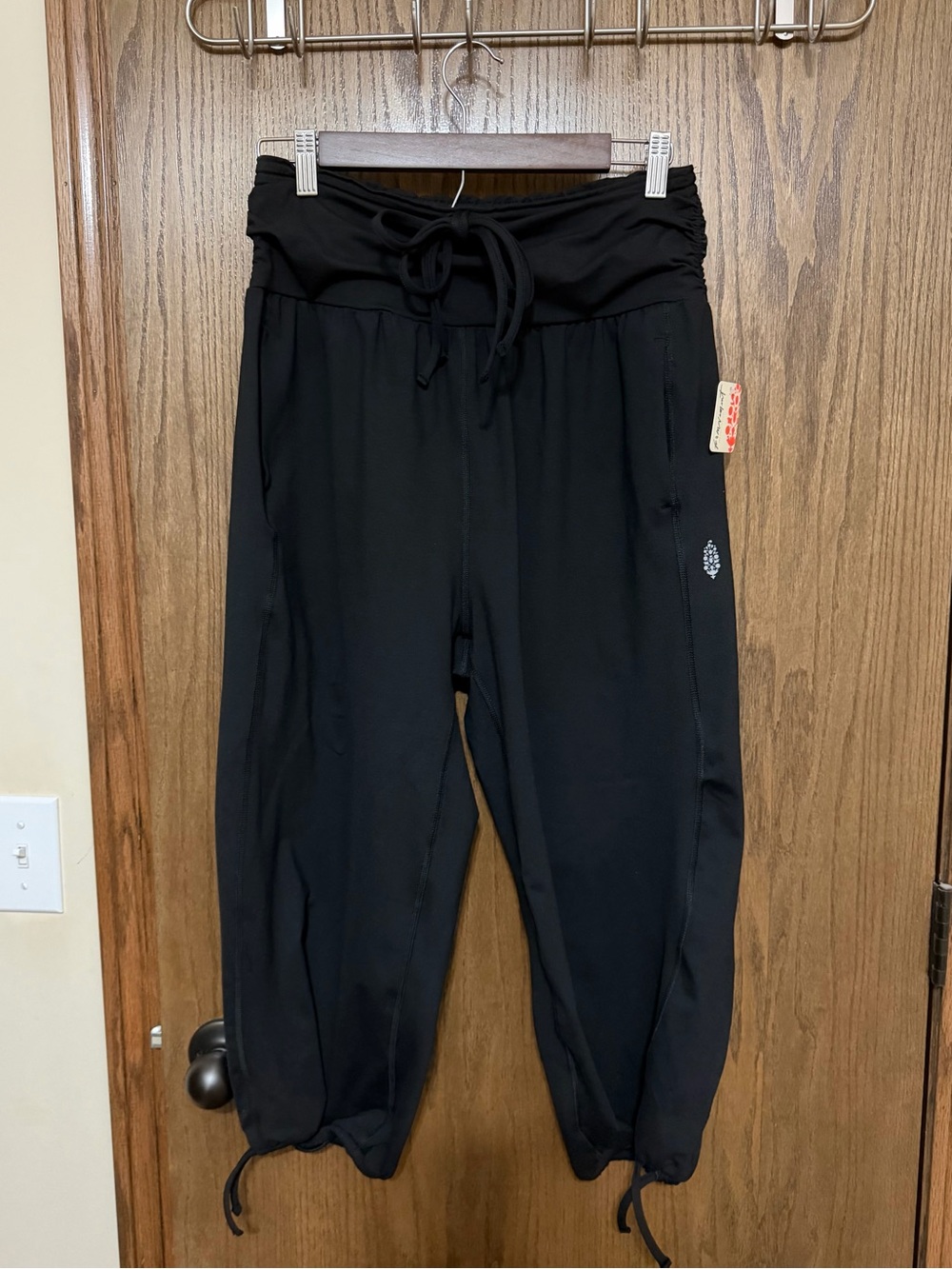 FP Movement by Free People Black Drawstring Track Pants